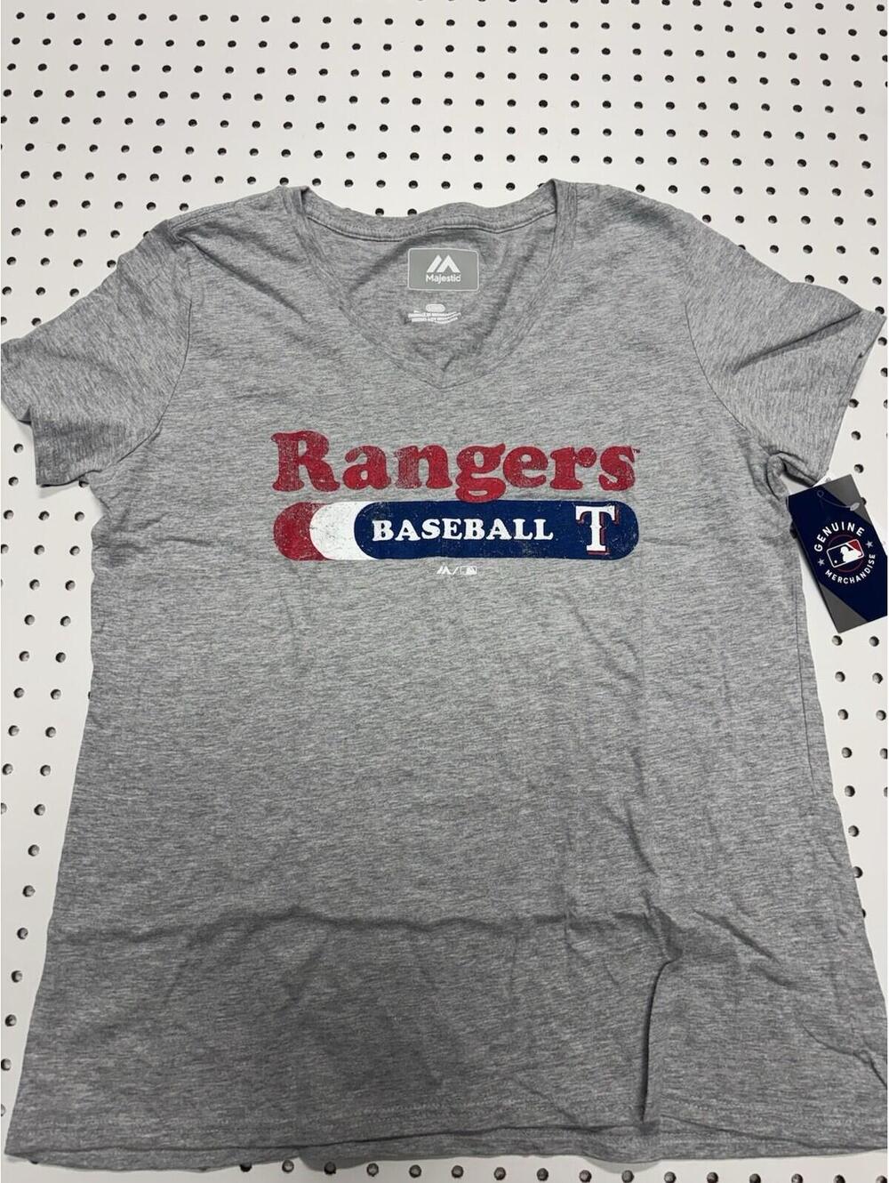 Texas Rangers Majestic Women’s Medium Top